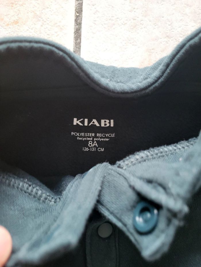 Kiabi - pull sweat vert 8 ans - photo numéro 2