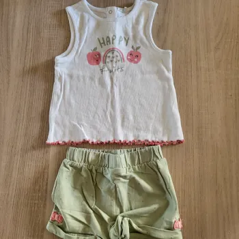 Ensemble short + Tee-shirt 23 mois
