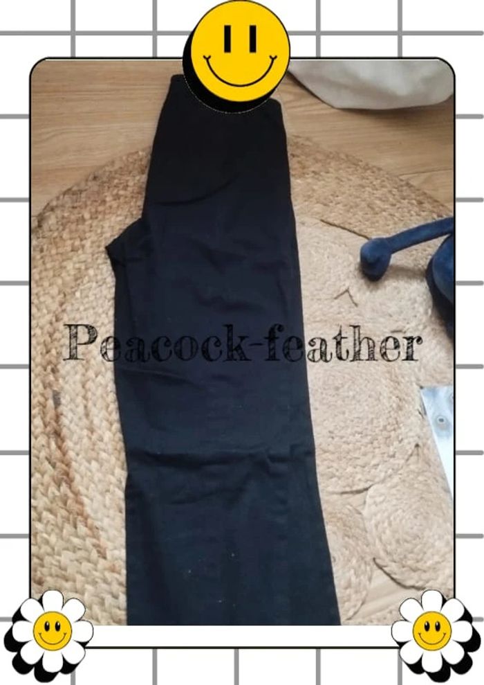 Pantalon noir taille haute 36/38 kiabi - photo numéro 9