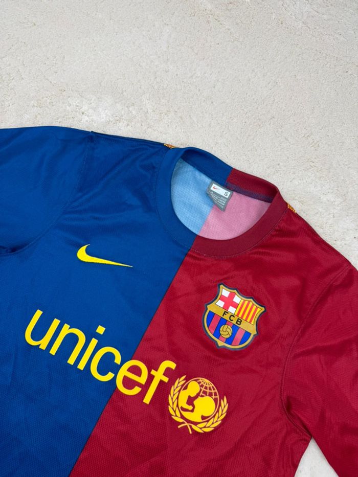 Maillot FC Barcelone 2008/2009 Home Nike Vintage Rare - photo numéro 3