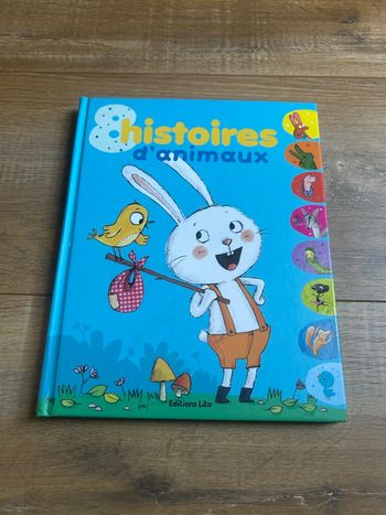 Livre cartonné 8 histoires d’animaux 