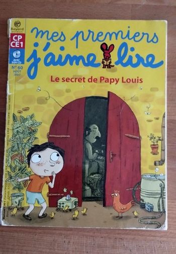 Magazine Mes premiers j'aime lire - Le secret de Papy Louis