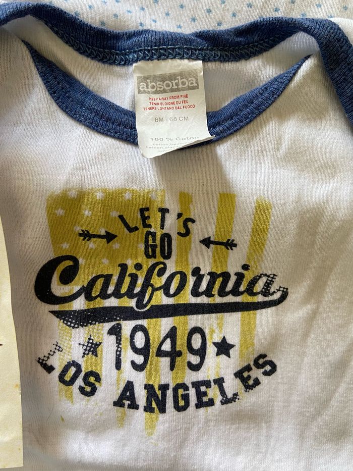 Lot de 5 bodies manches courtes - photo numéro 2