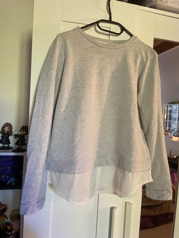 Pull  avec fausse chemise