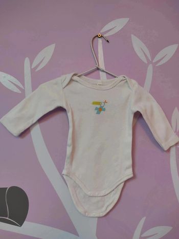 Lot de 3 body manches longues 3 mois