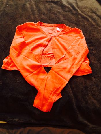 Gilet court avec manche longue