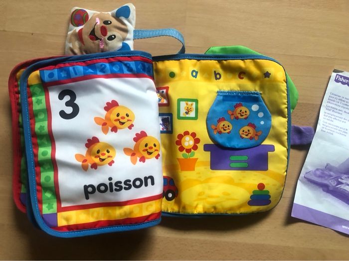 Livre tissu Fisher Price - photo numéro 2