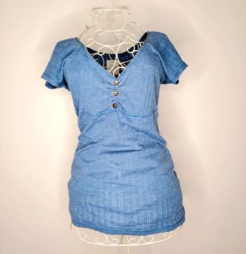 T-shirt bleu zara M