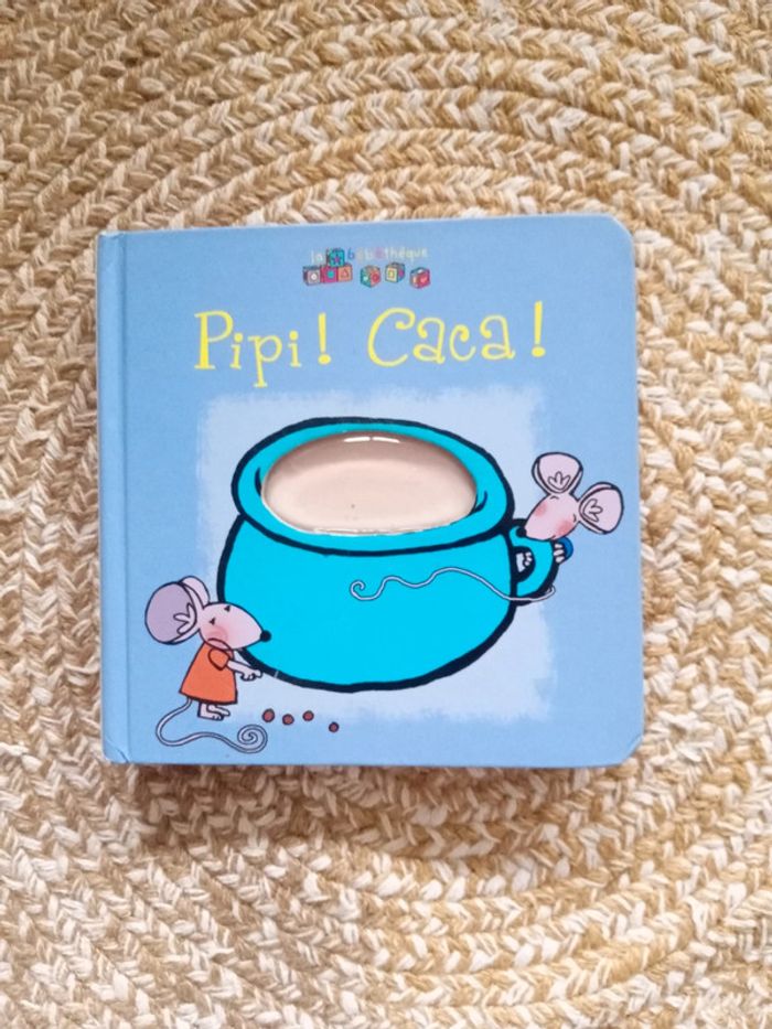 Livre bébé Pipi Caca