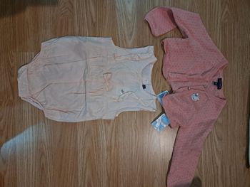 Ensemble grenouillère et gilet sergent-major 18 mois