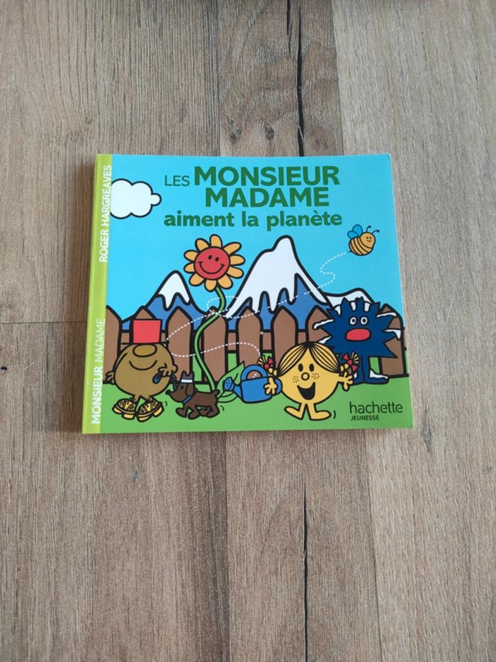 Livre : Les Monsieur Madame aiment la planète