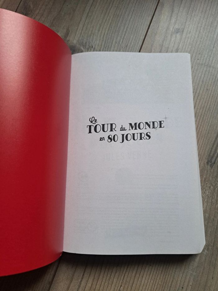 Le tour du monde en 80 jours. Jules Verne. Belin pas si classique. Neuf - photo numéro 3