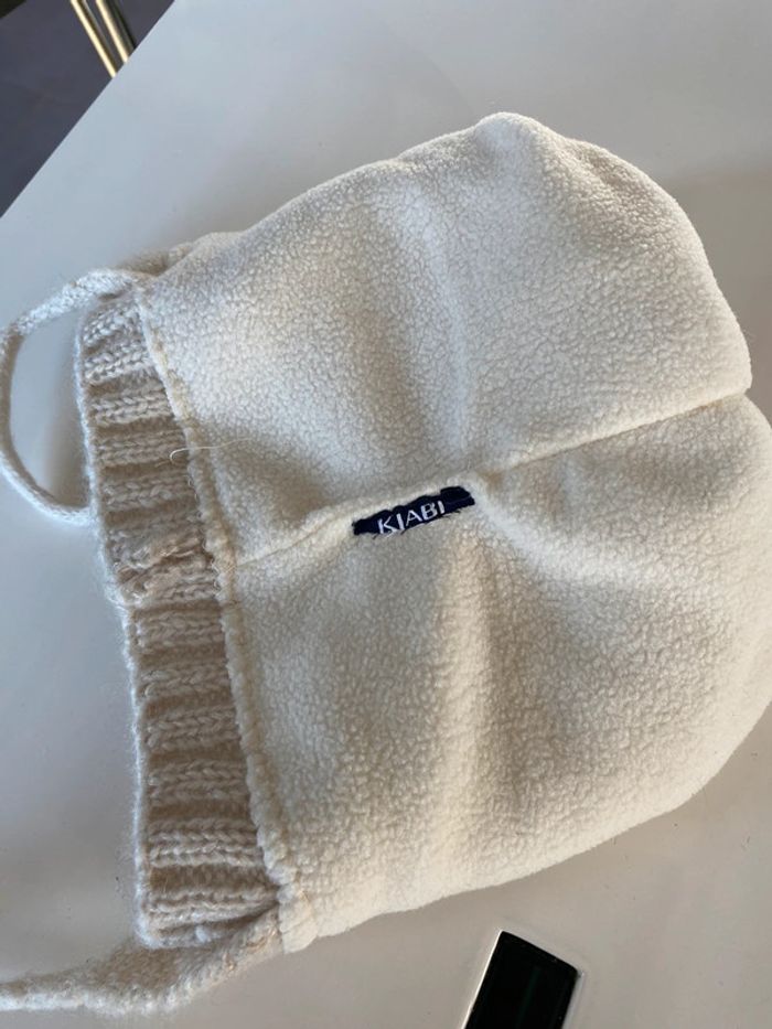 Lot de 2 bonnets en laine doublés polaire - photo numéro 6