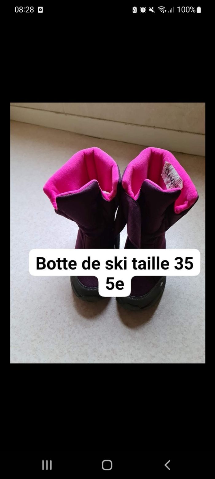 Botte de ski