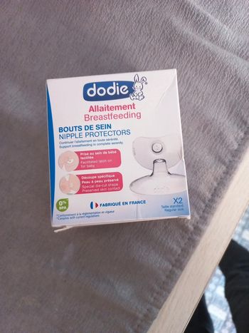 2 Paquets par paires Bouts de sein allaitement neufs sous emballage faits en France taille unique