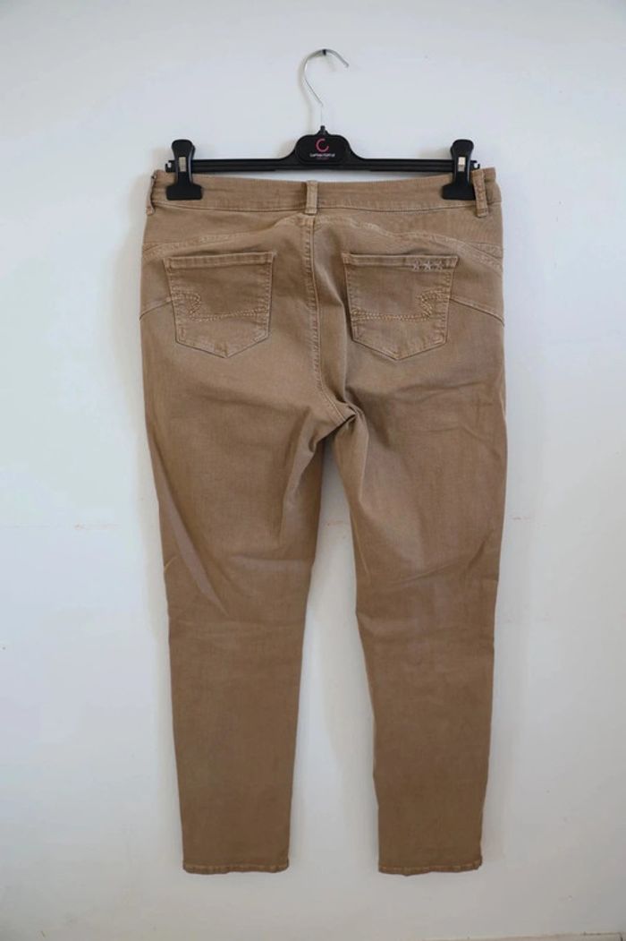 C39 jeans beige Sud Express 42 - photo numéro 2