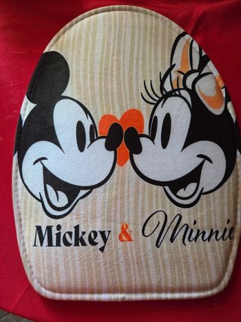 Ensemble tapis wc salle de bain Mickey