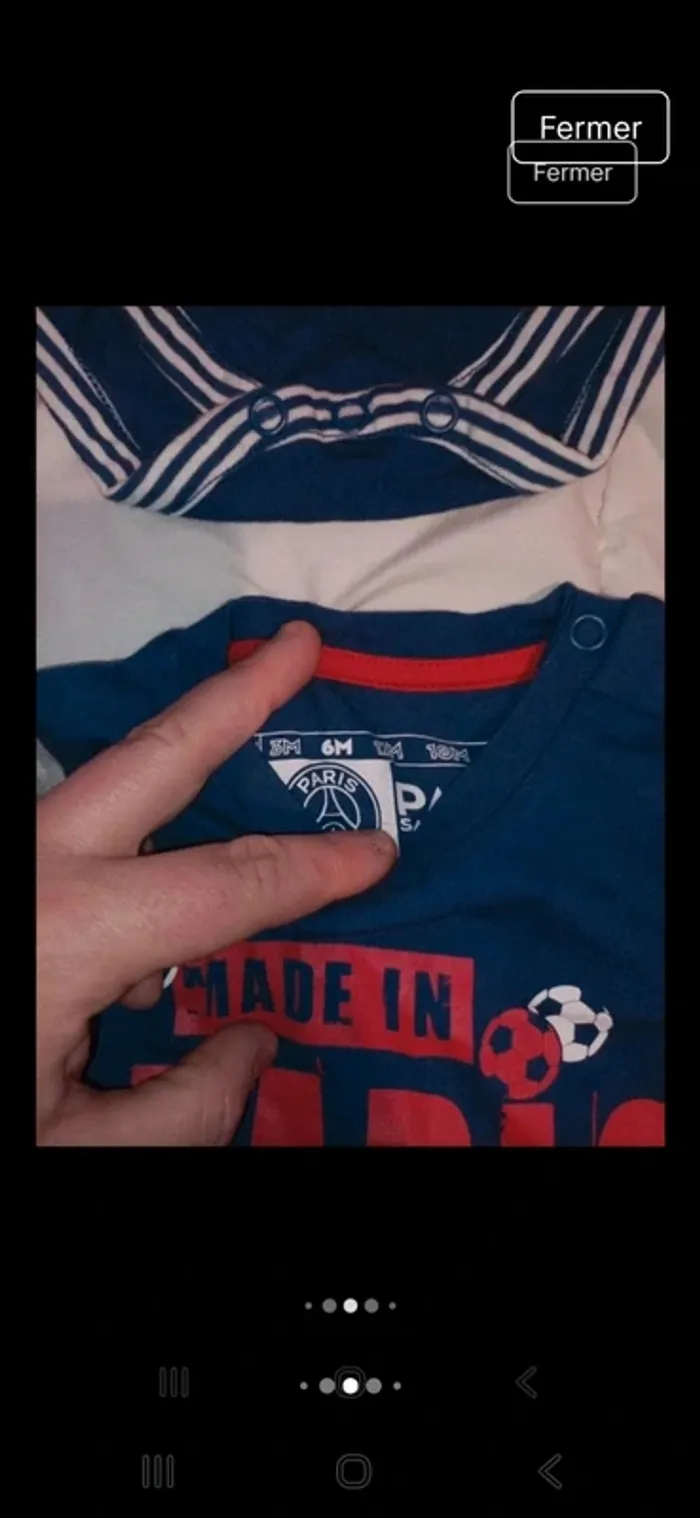 Gros lots de vêtements Paris Saint-Germain - photo numéro 17