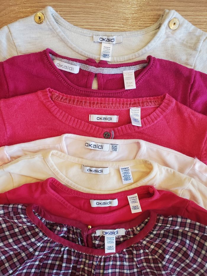 Lot  vêtements fille 10 ans okaidi - photo numéro 10