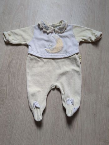 Pyjama Kimbaloo 1 mois jaune