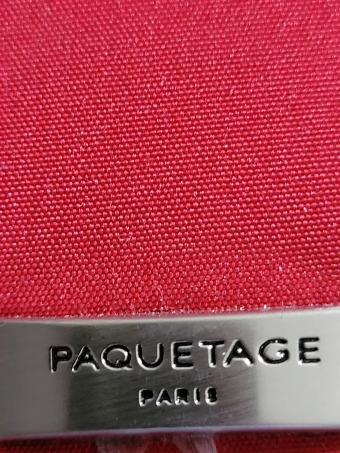 Porte cartes Paquetage rouge neuf - photo numéro 2