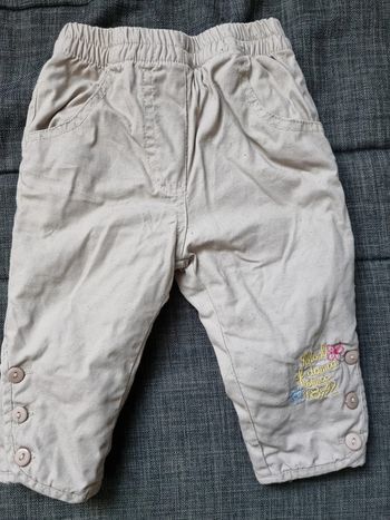 Pantalon épais fille