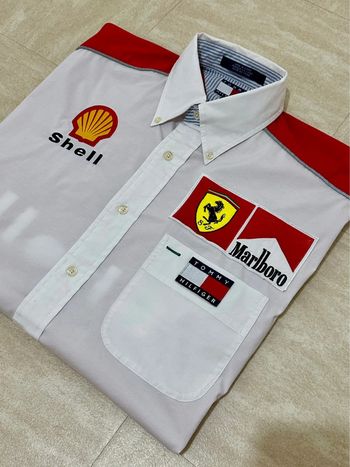 Chemise Ferrari x Marlboro