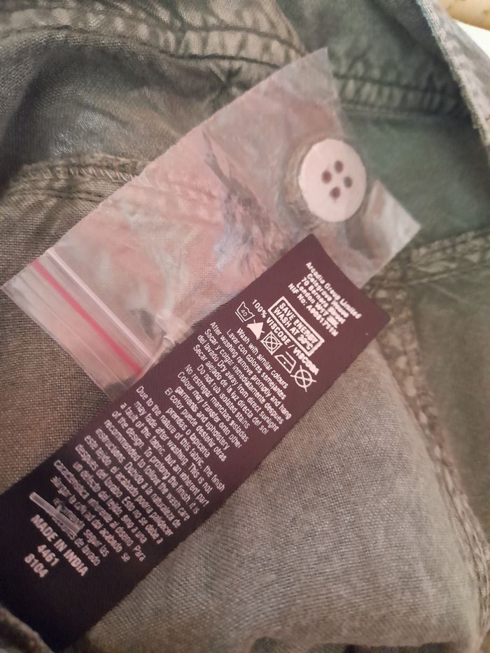 Pantacourt kaki taille 44 miss selfridge - photo numéro 4