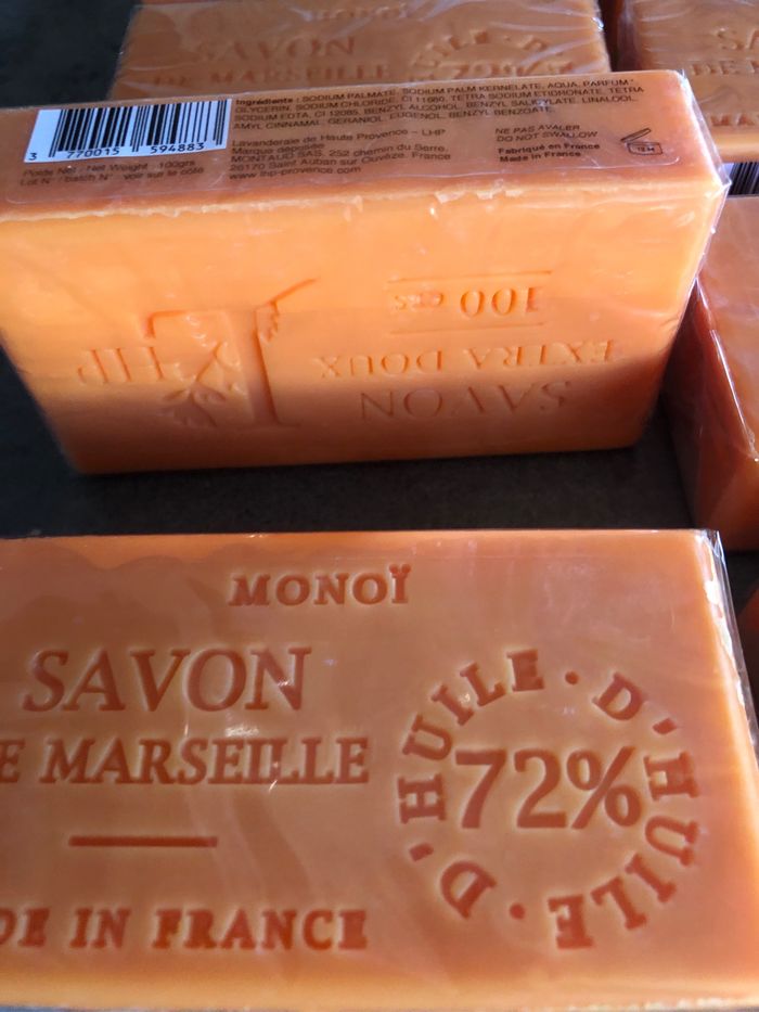 24 savons de Marseille monoï France - photo numéro 2