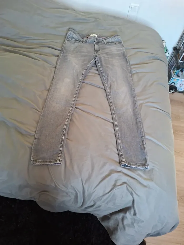 Jean gris skinny JULES W28 L30