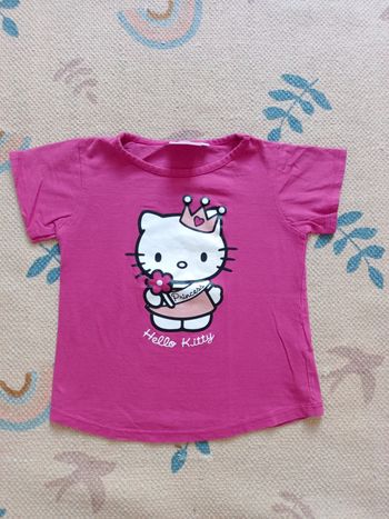 T-shirt hello kitty rose 4/5 ans