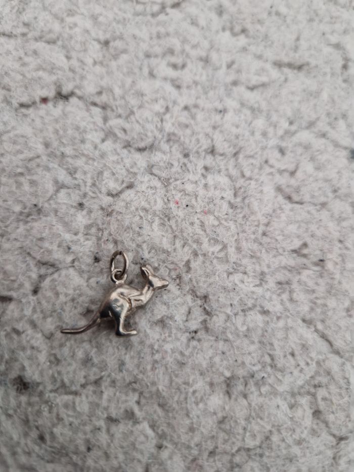 Pendentif Kangourou en argent