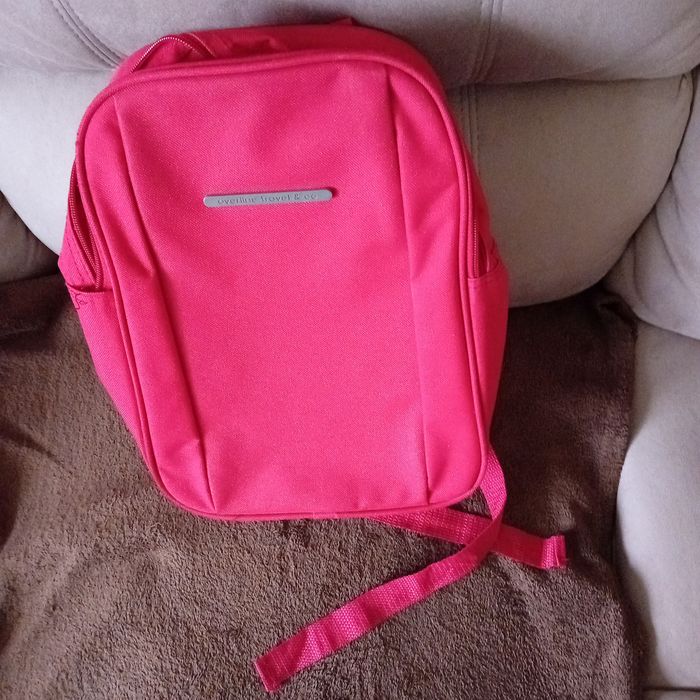 Faby27800 Sac à dos - Couleur : rouge - Bretelles réglables -
