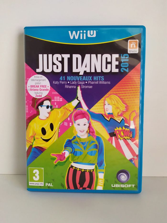 Nintendo Wii U Just dance 2015 en boite et notices PAL - photo numéro 1