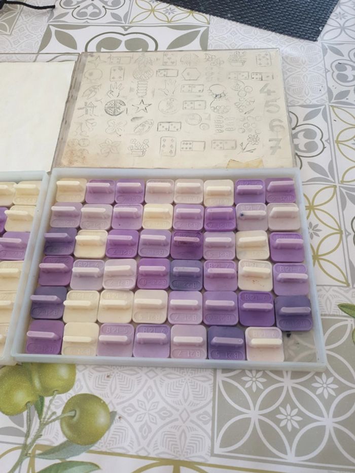 Tampons encres educatifs vintage - photo numéro 2