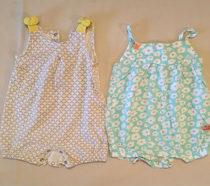 Lot barboteuse fille