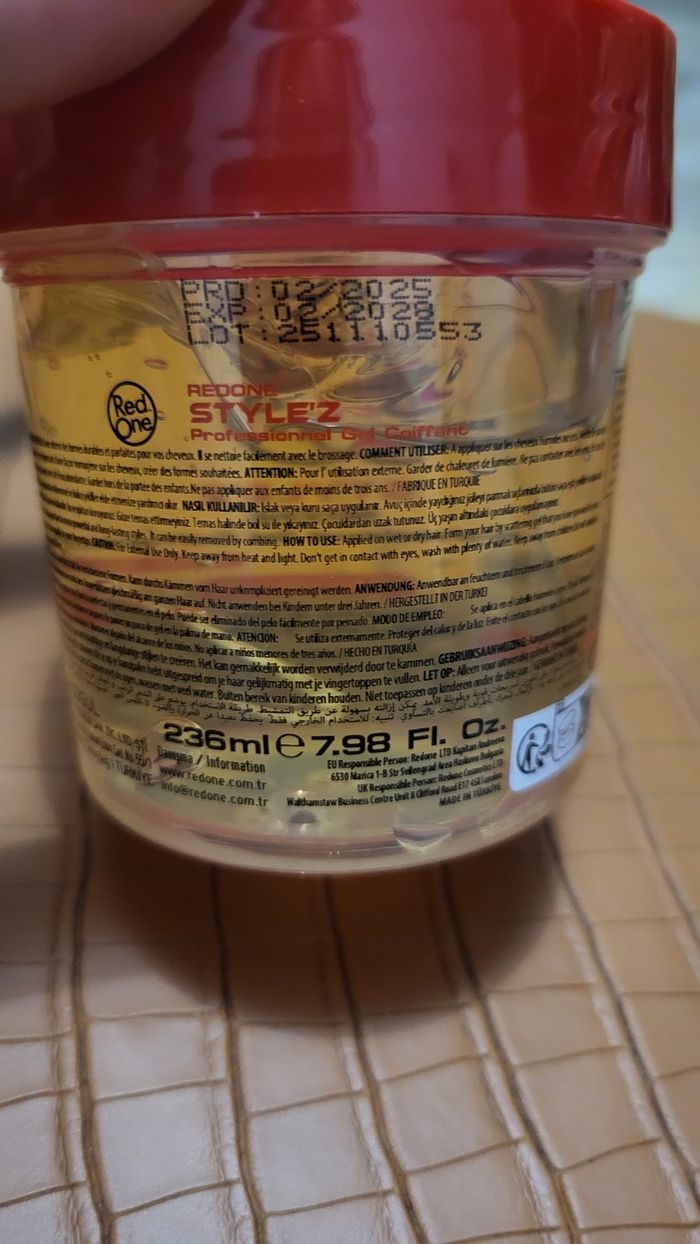 Gel professionnel red one - photo numéro 3