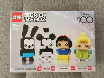 Lego BrickHeadz Disney 40622 Mickey Blanche Neige Fée clochette cadeau enfant garçon fille 6 ans