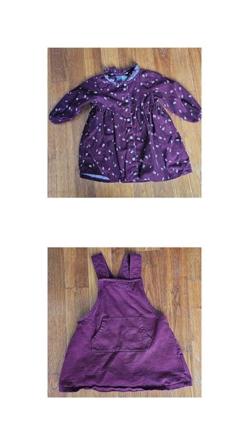 Lot de 2 robes 9-12 mois