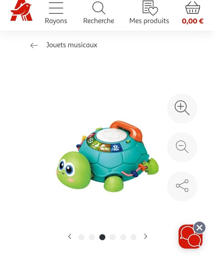 Jouet Tortue musicale qui marche - photo numéro 5