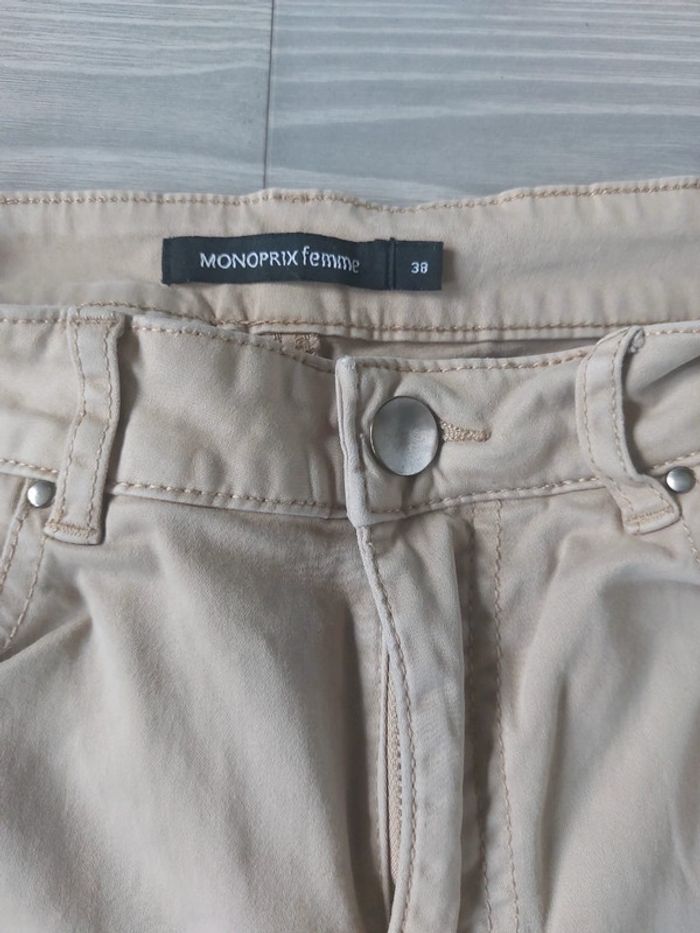 Pantalon Monoprix femme taille 38 - photo numéro 3