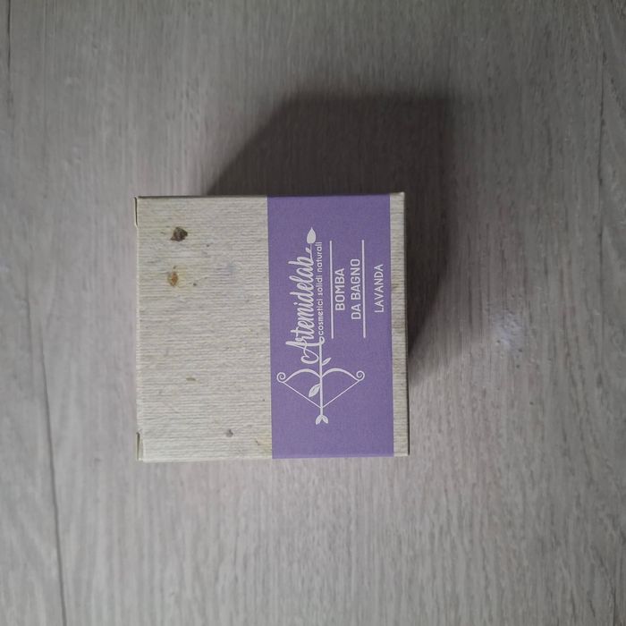 Lot 5 bombes de bain artisanales XXL (140 g l’unité) - Cassées - Parfum lavande - Artemidelab - photo numéro 4