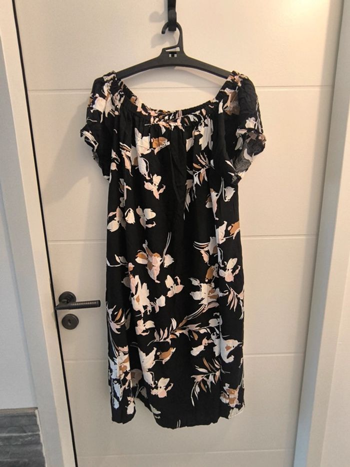 Robe droite zebra