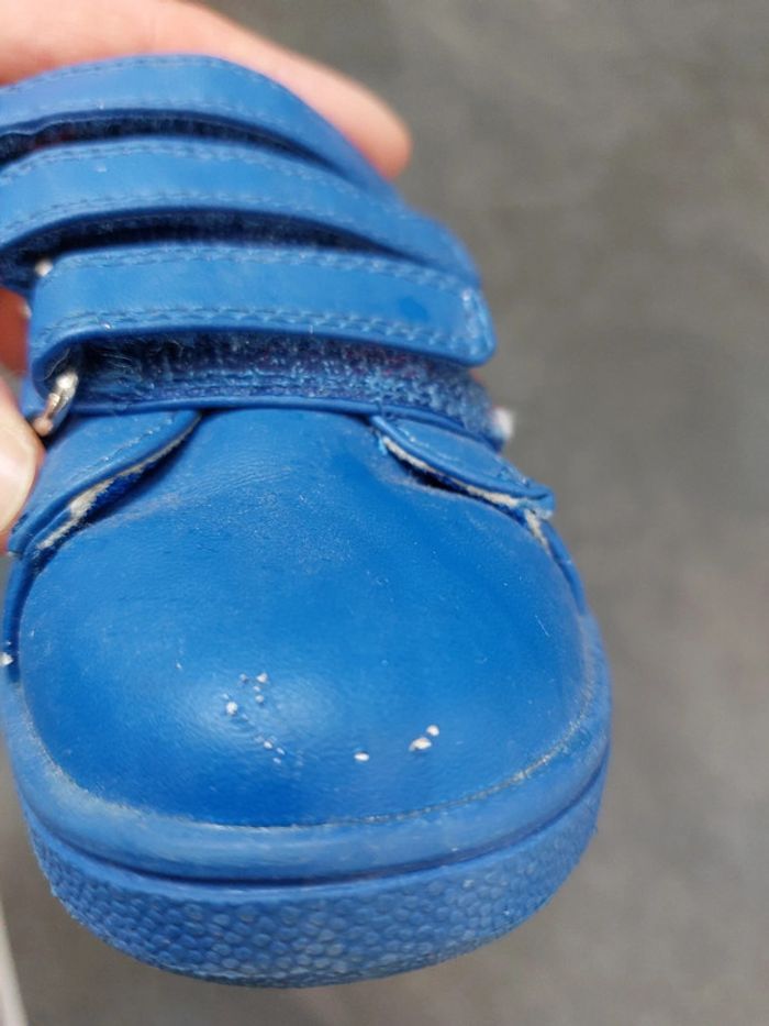 Baskets scratch DPAM T24 bleu roi - photo numéro 5