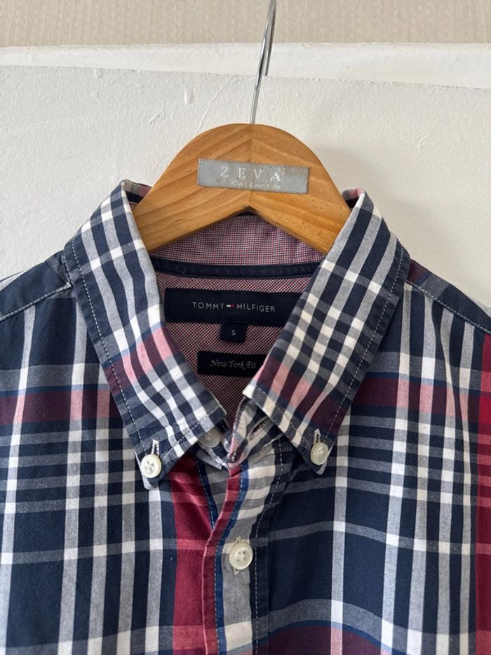 Chemise à carreaux Tommy Hilfiger – Homme – Taille S – Très bon état - photo numéro 3