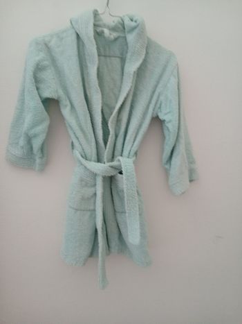 Peignoir de bain enfant à capuche 