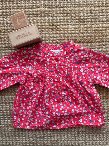 Blouse Cadet Rousselle 6mois / 68cm
