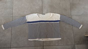 Pull marin en maille oversize Ekyog taille 2