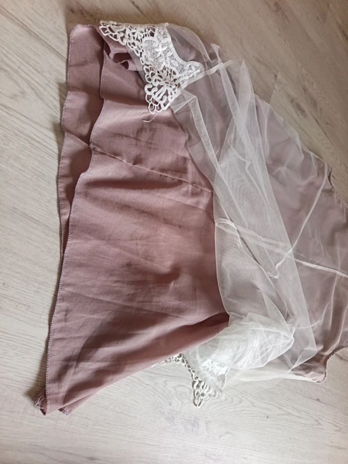 Robe XL 42 tunique femme dentelle très bon etat - photo numéro 14