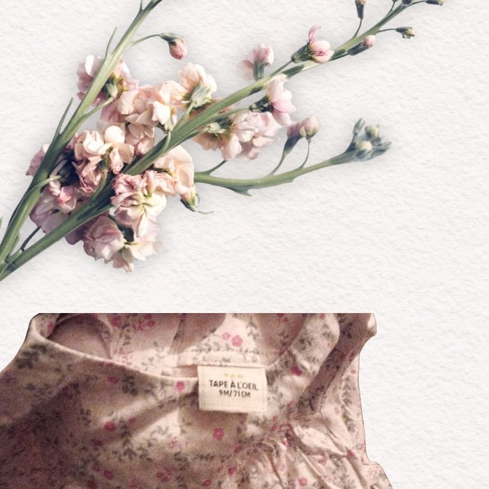 🌸 Chemisier Fleuri bébé fille taille 9 mois - photo numéro 7